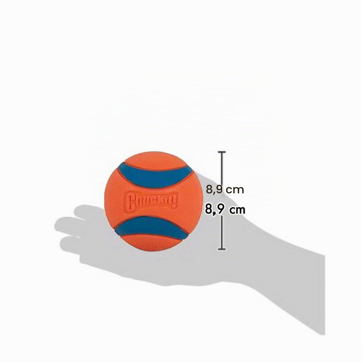 Chuckit! Ultra Ball Medium 1er Pack (2 Bälle) Multicolor