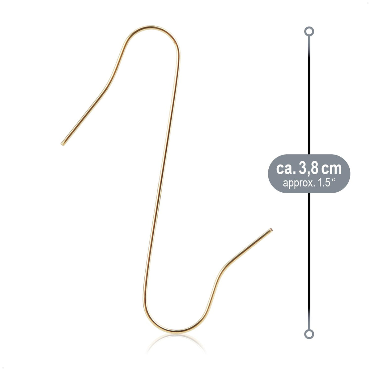 com-four® 300x Haken für Weihnachtsbaumschmuck, Schnellaufhänger