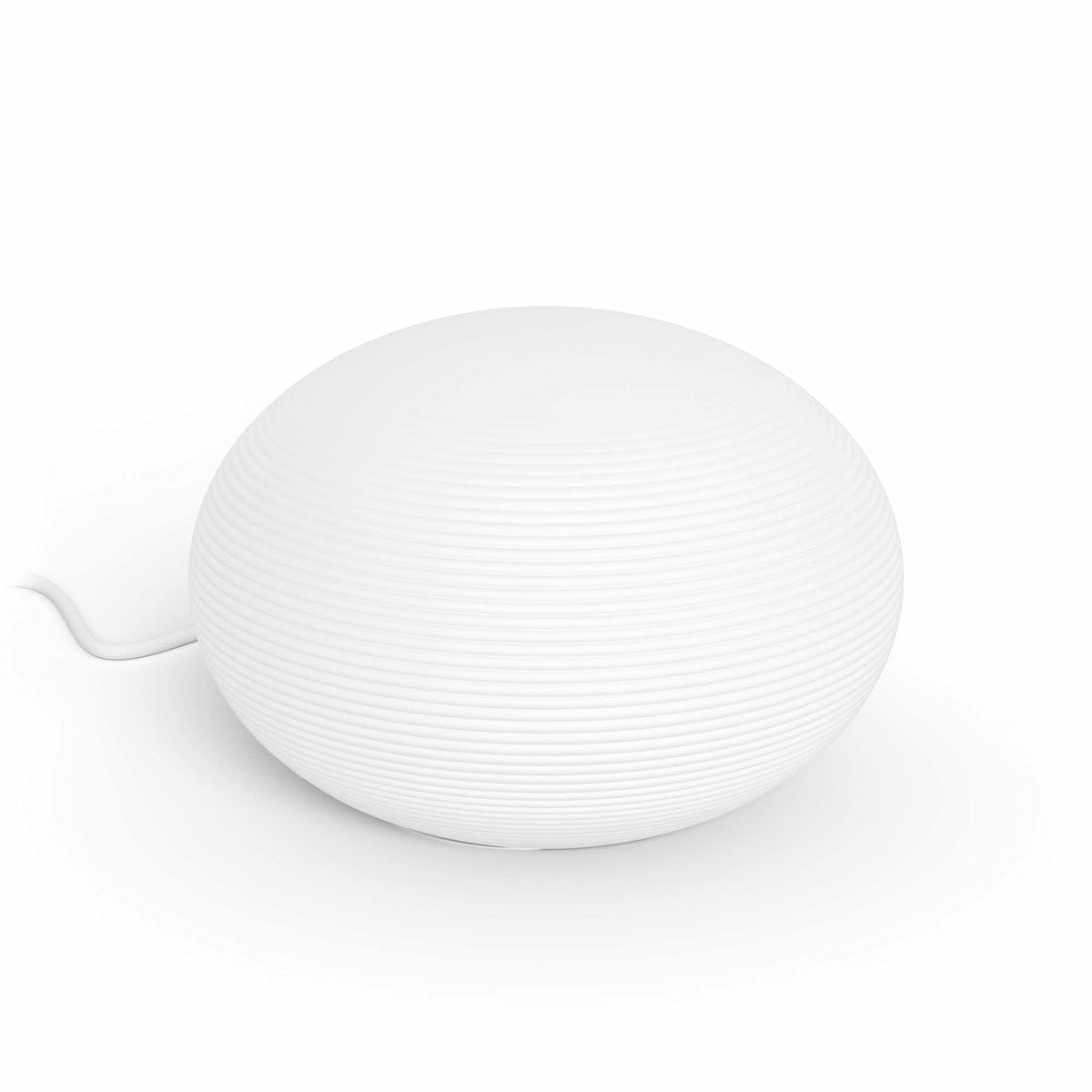 Philips Hue Flourish Tischleuchte, dimmbare LED Leuchte, weißes und farbiges Licht, 16 Millionen Farben, indirekte Beleuchtung über App steuerbar, kompatibel mit Alexa, Neue Generation