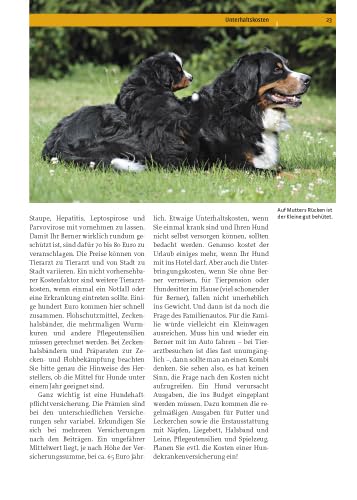 Berner Sennenhund: Auswahl, Haltung, Erziehung, Beschäftigung (Praxiswissen Hund)