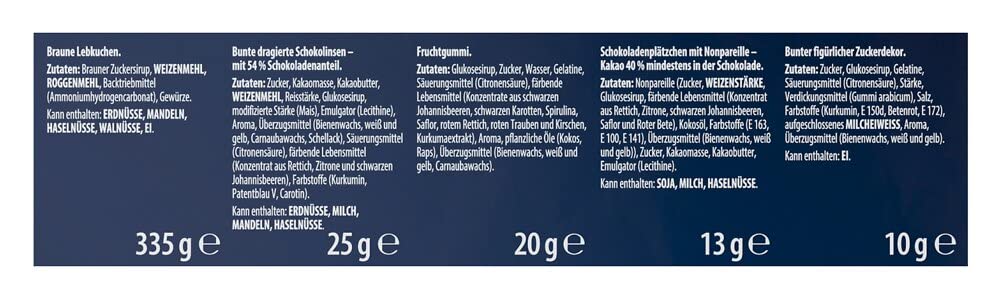 Dr. Oetker Knusper-Häuschen, Lebkuchenhaus und Dekorierset zum Basteln und Verzieren für die Weihnachtszeit- 1 x 403 g