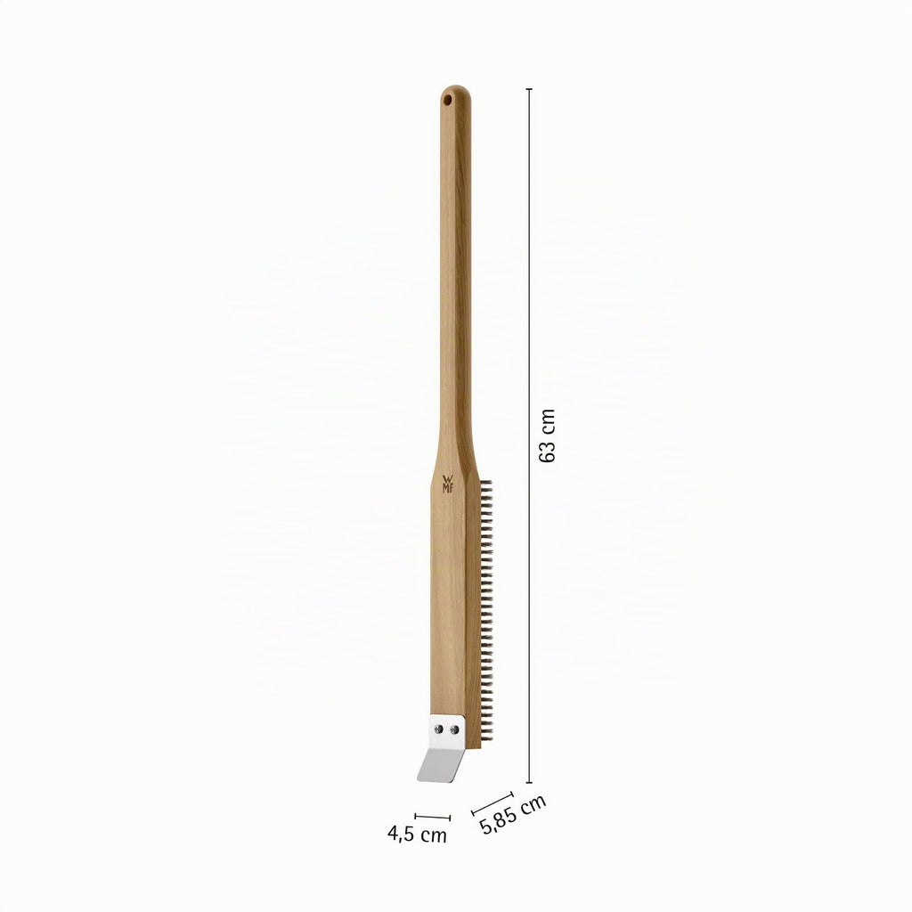 WMF Pizzaiolo Pro Pizzaofen, über 450°C Backtemperatur, großer Pizzastein (Ø 40 cm), automatische Drehmechanik, integrierte Temperaturüberwachung für perfekte Ergebnisse in 90 Sek., Gas Pizzaofen