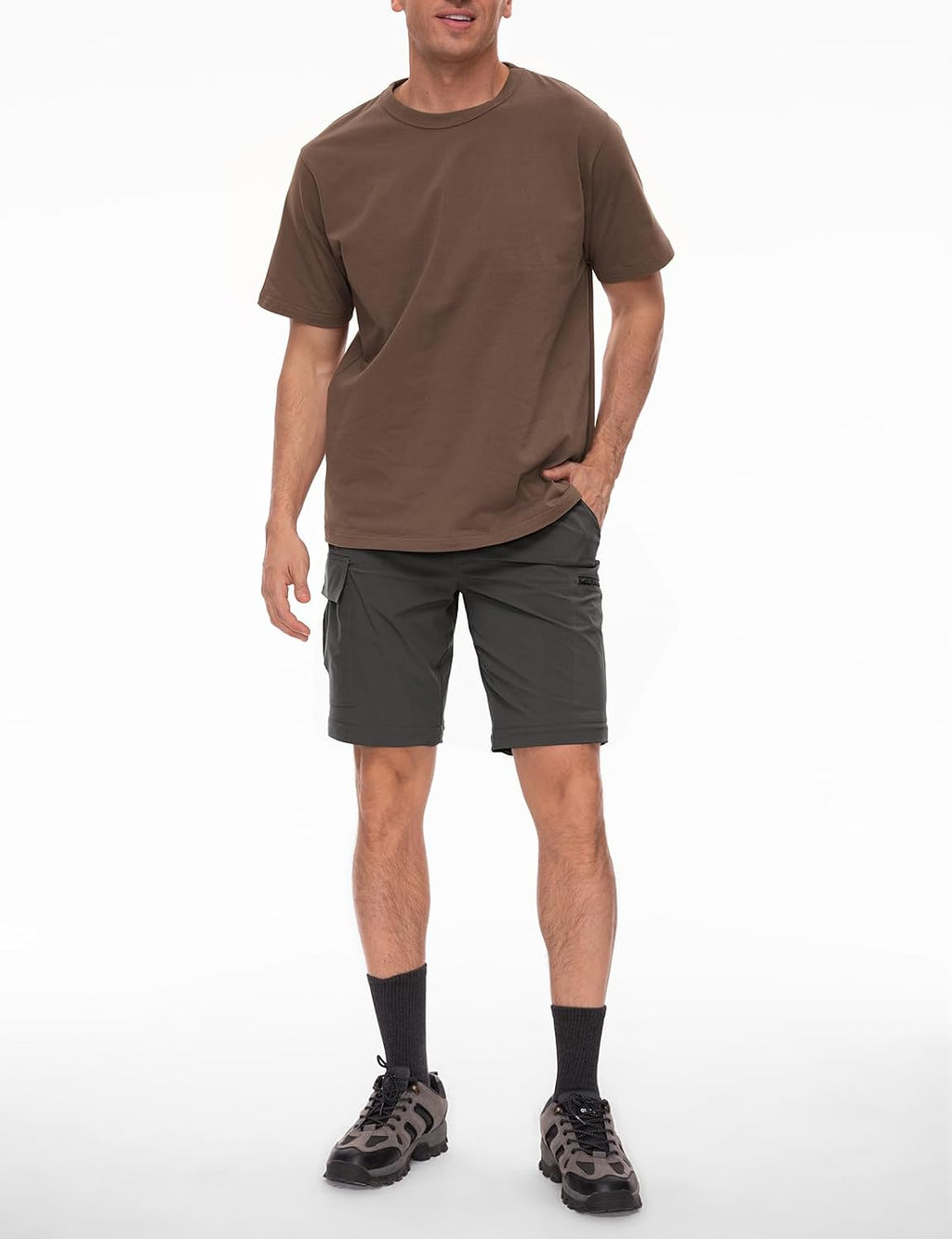 Wespornow Wanderhose Herren Zip-Off: 3 in 1 Atmungsaktiv für Trekking