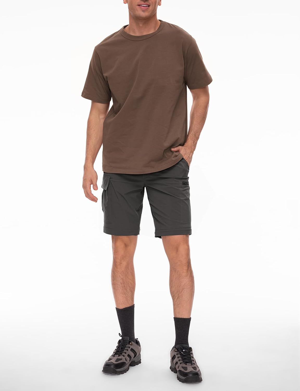 Wespornow Wanderhose Herren Zip-Off: 3 in 1 Atmungsaktiv für Trekking