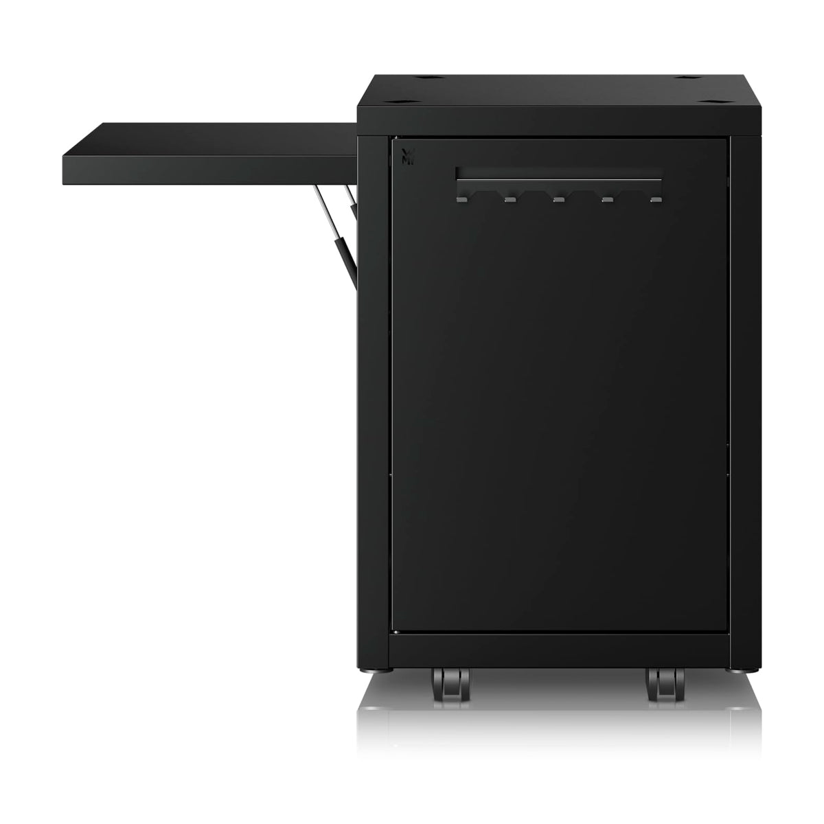 WMF Pizzaiolo Pro Pizzaofen, über 450°C Backtemperatur, großer Pizzastein (Ø 40 cm), automatische Drehmechanik, integrierte Temperaturüberwachung für perfekte Ergebnisse in 90 Sek., Gas Pizzaofen