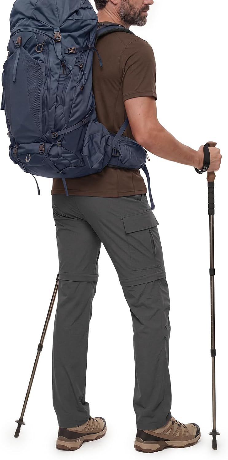 Wespornow Wanderhose Herren Zip-Off: 3 in 1 Atmungsaktiv für Trekking