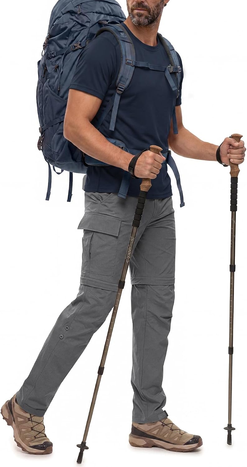 Wespornow Wanderhose Herren Zip-Off: 3 in 1 Atmungsaktiv für Trekking