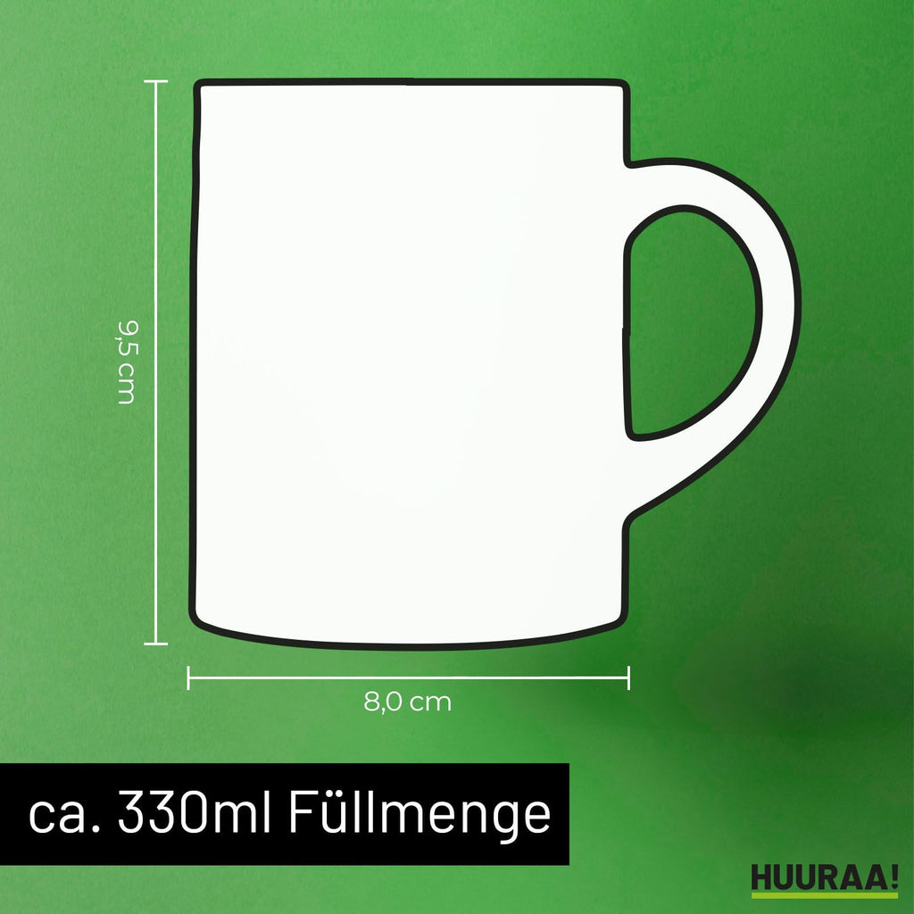 Huuraa Glitzertasse Freiwillige Feuerwehr Geschenk