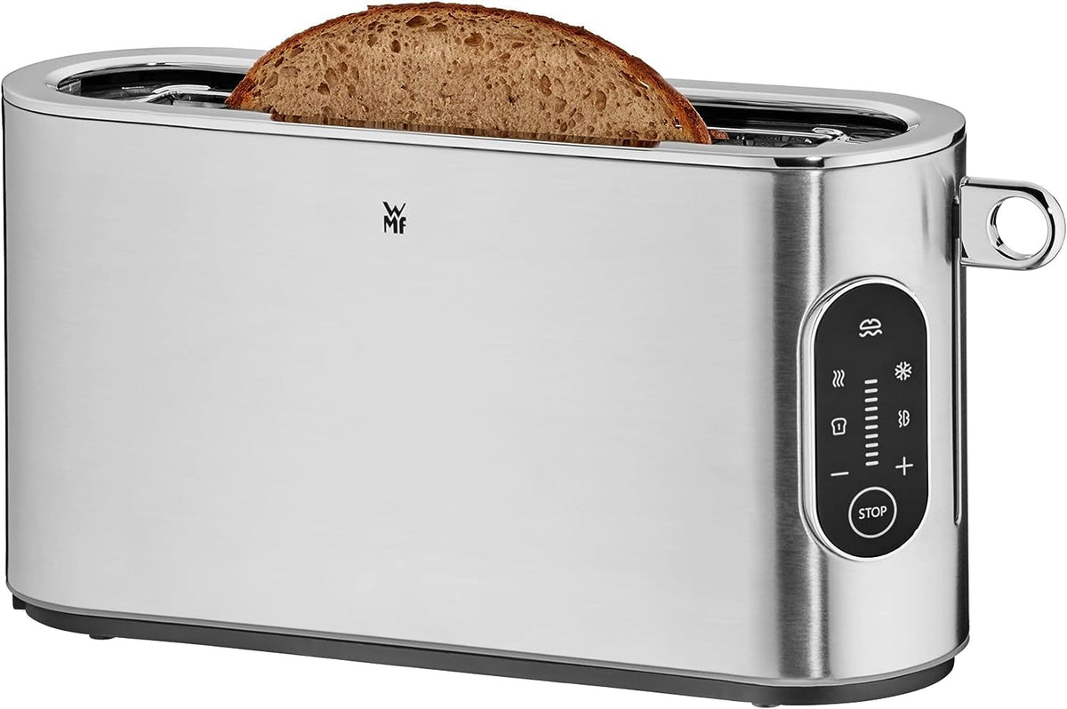 WMF Lono Silk Toaster 2 Scheiben, Edelstahl Matt Grau, 7 Bräunungsstufen