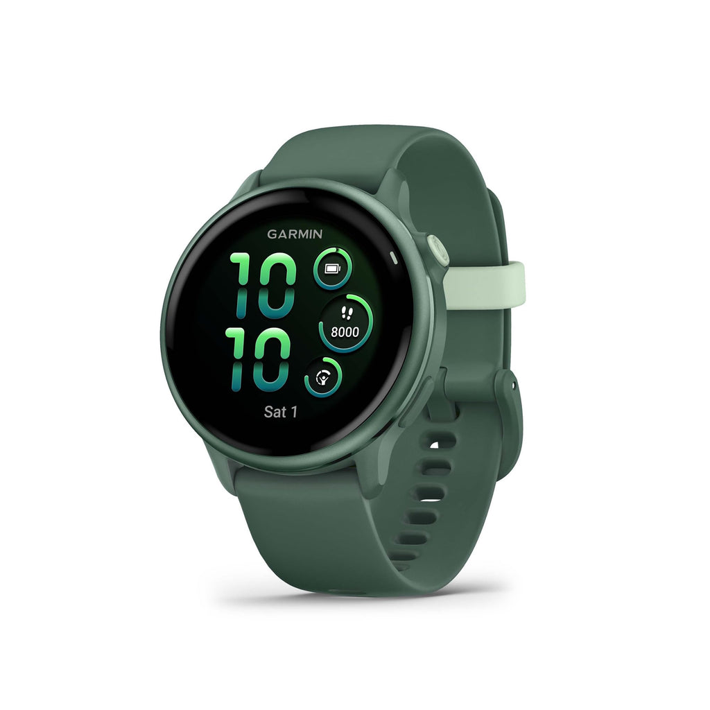 Garmin Vivoactive 6, 42 mm, GPS-Fitness-Smartwatch, Kieselgrau/Schiefergrau