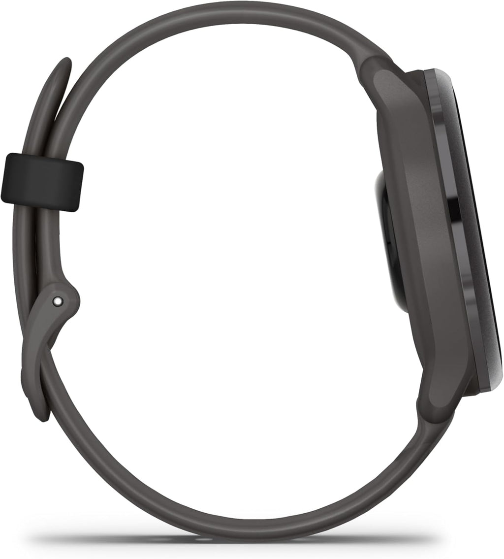 Garmin Vivoactive 6, 42 mm, GPS-Fitness-Smartwatch, Kieselgrau/Schiefergrau