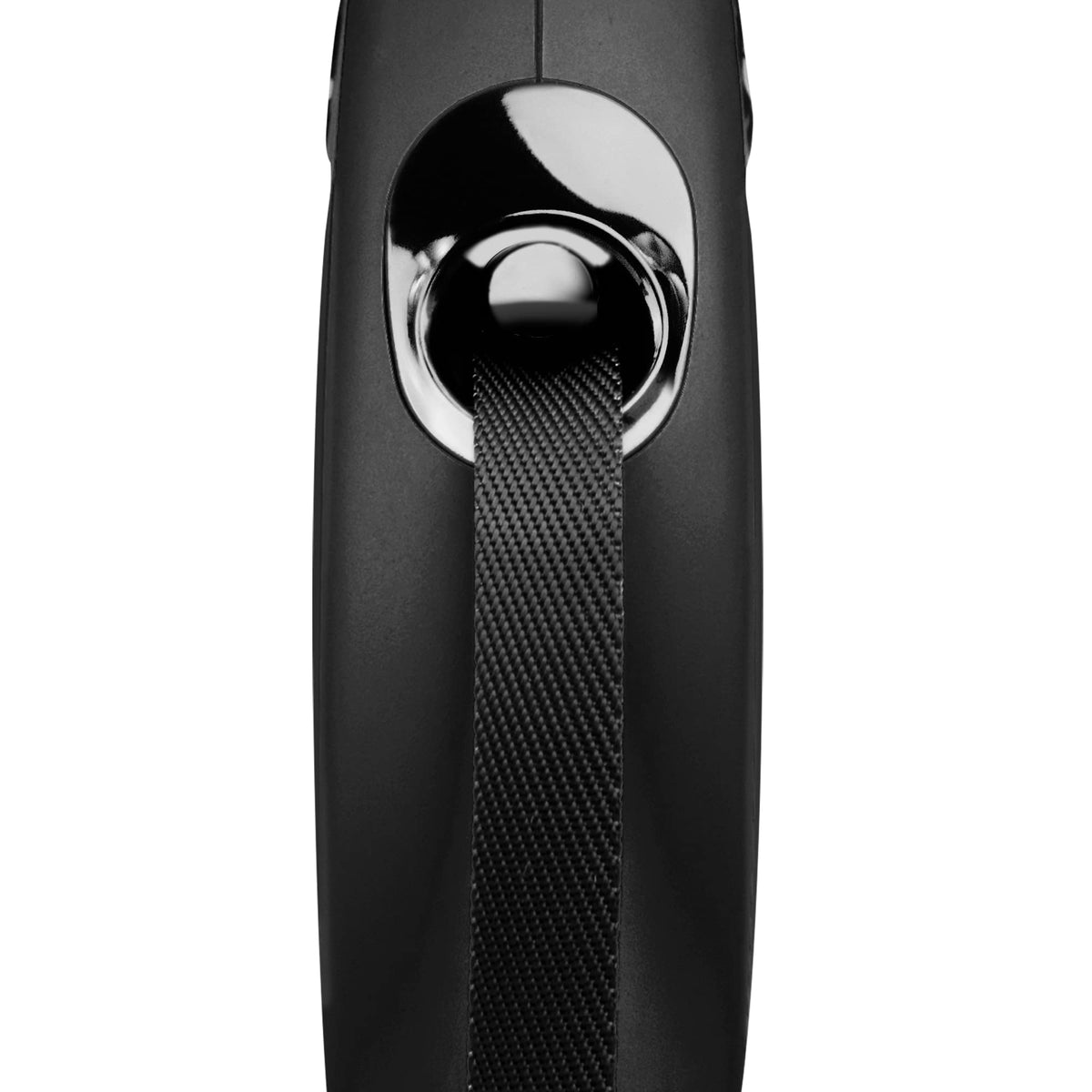 flexi® Classic L Hunde Roll-Leine, 5m Gurt, schwarz