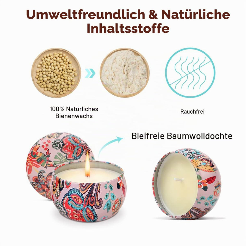 Primevolve Duftkerzen Geschenkset 12 Stück 2.5 OZ，Geburtstagsgeschenk für, Geschenke für ，Personalisierte Geschenke für Weihnachten,Jahrestag, Bad, Yoga, Kleine Geschenke für