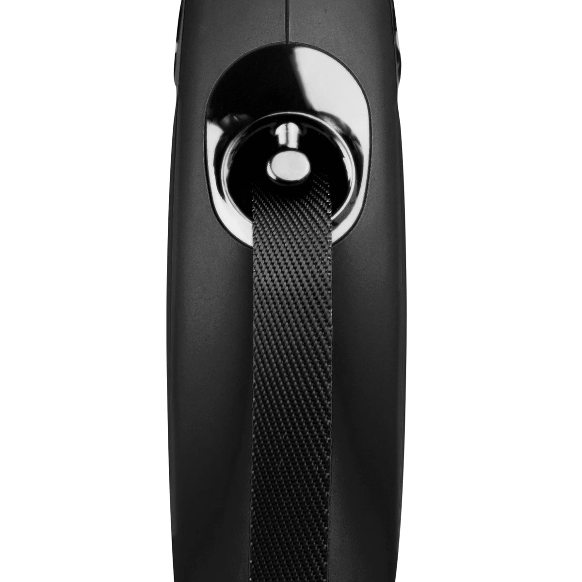 flexi® Classic L Hunde Roll-Leine, 5m Gurt, schwarz