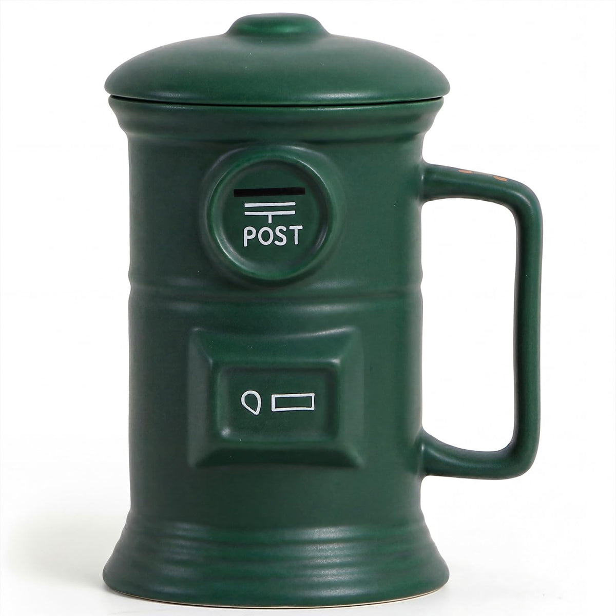 ZONSUSE Feuerlöscher Tasse Personalisiert,Becher in Form Eines Feuerlöschers,Kaffeebecher Porzellan,Lustige Geschenke für Männer Frauen Firemen Liebhaber Freunde Kollegen Kinder Geburtstage (Rot)