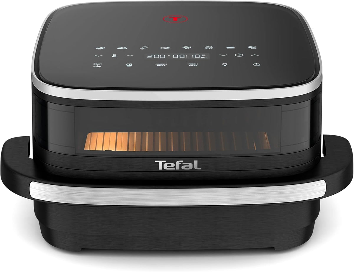 Tefal Dual Easy Fry Heißluftfritteuse 8,3 L mit 2 Kammern