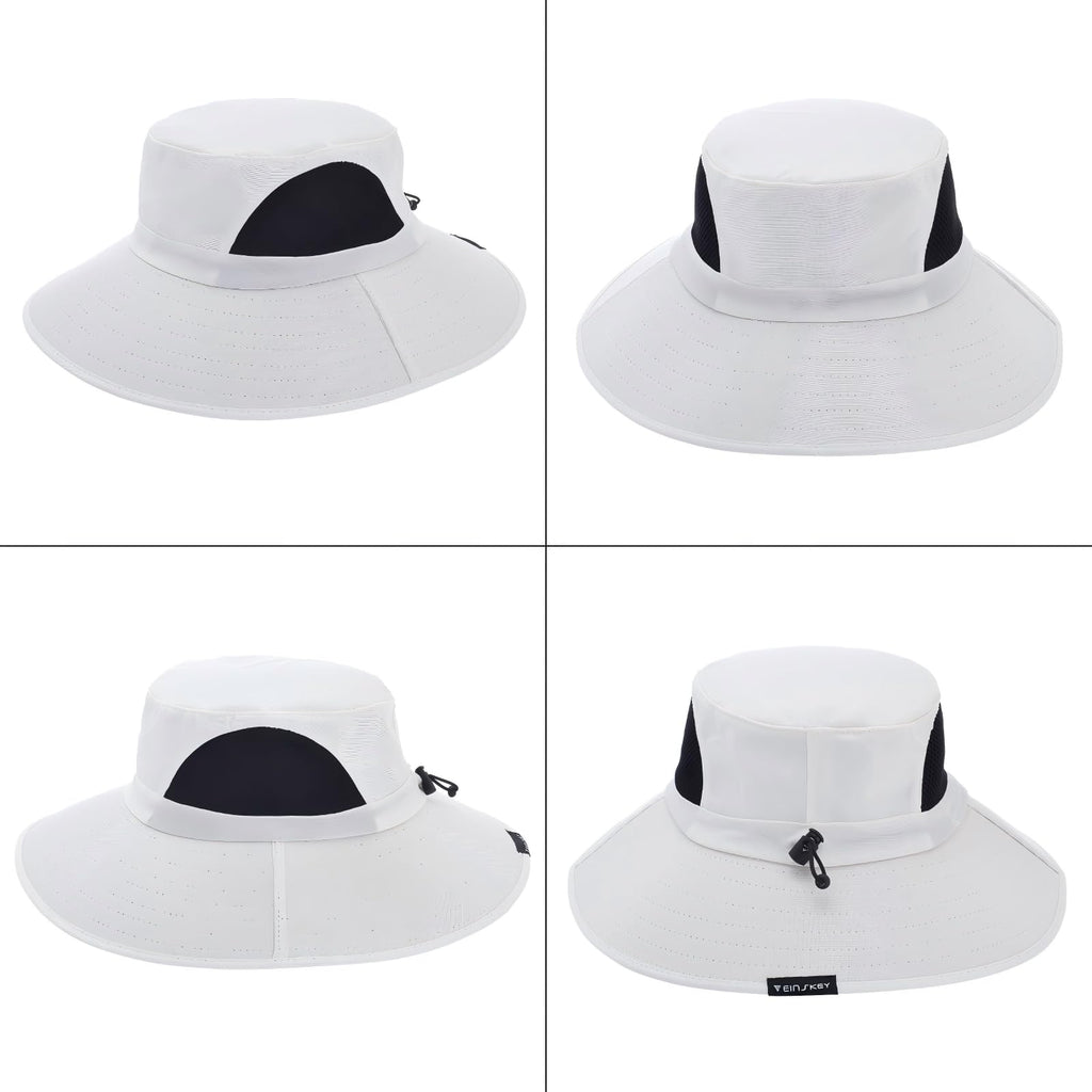 EINSKEY Breitkrempe Sonnenhut, wasserdichter Buschhut für Damen und Herren