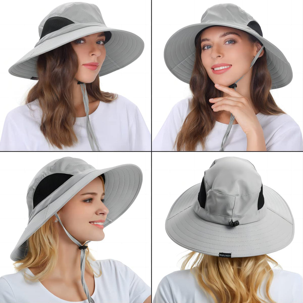 EINSKEY Breitkrempe Sonnenhut, wasserdichter Buschhut für Damen und Herren