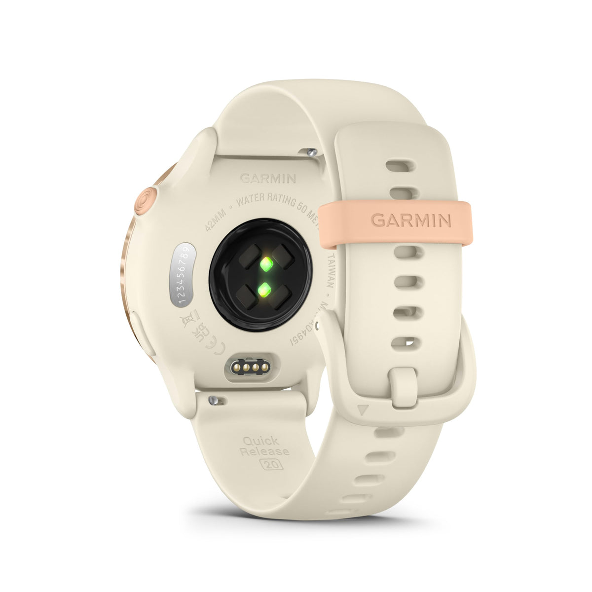 Garmin Vivoactive 6, 42 mm, GPS-Fitness-Smartwatch, Kieselgrau/Schiefergrau