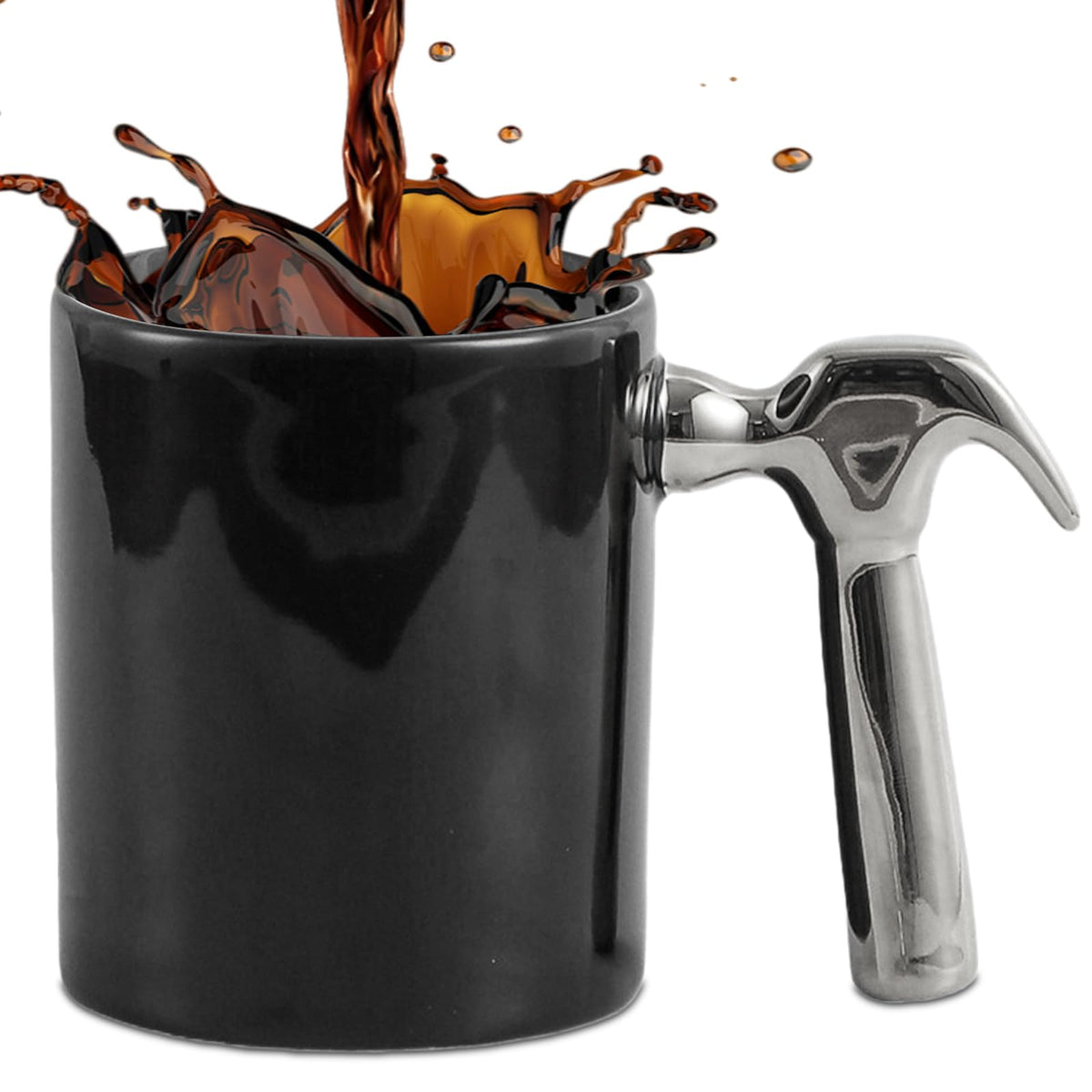 ZONSUSE Feuerlöscher Tasse Personalisiert,Becher in Form Eines Feuerlöschers,Kaffeebecher Porzellan,Lustige Geschenke für Männer Frauen Firemen Liebhaber Freunde Kollegen Kinder Geburtstage (Rot)