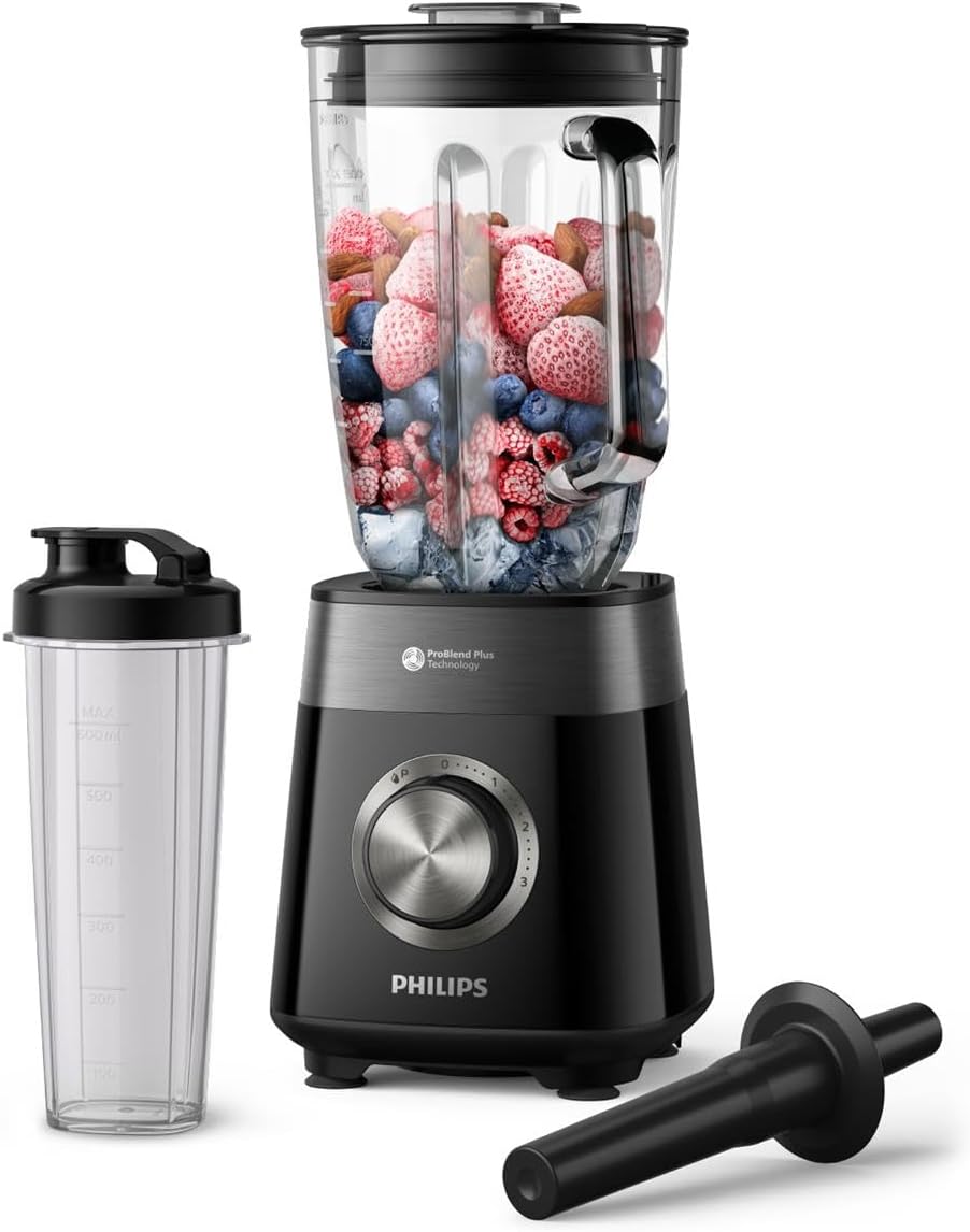 Philip Standmixer 7000 Serie, Edelstahl, 1.500 W