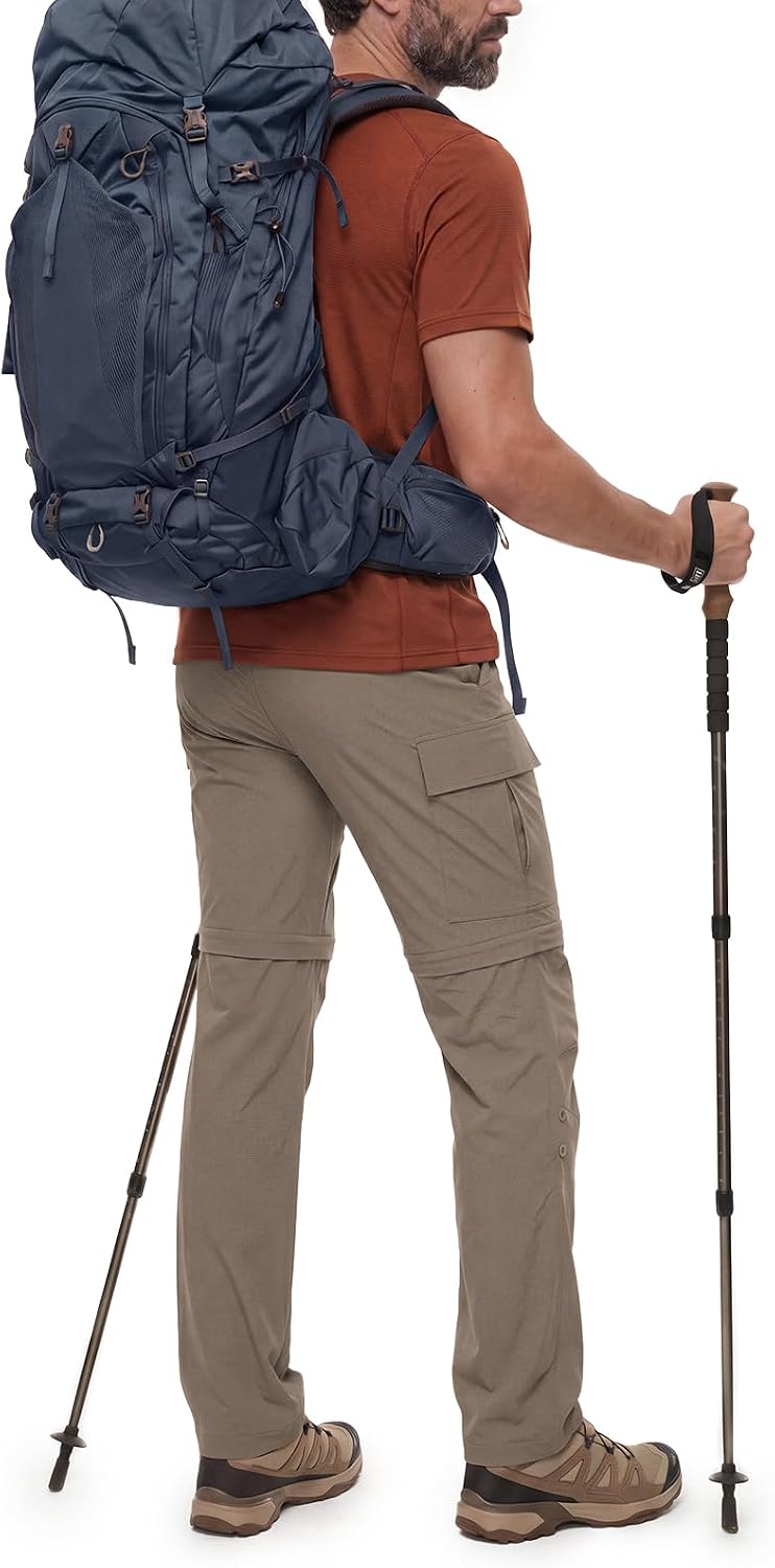 Wespornow Wanderhose Herren Zip-Off: 3 in 1 Atmungsaktiv für Trekking