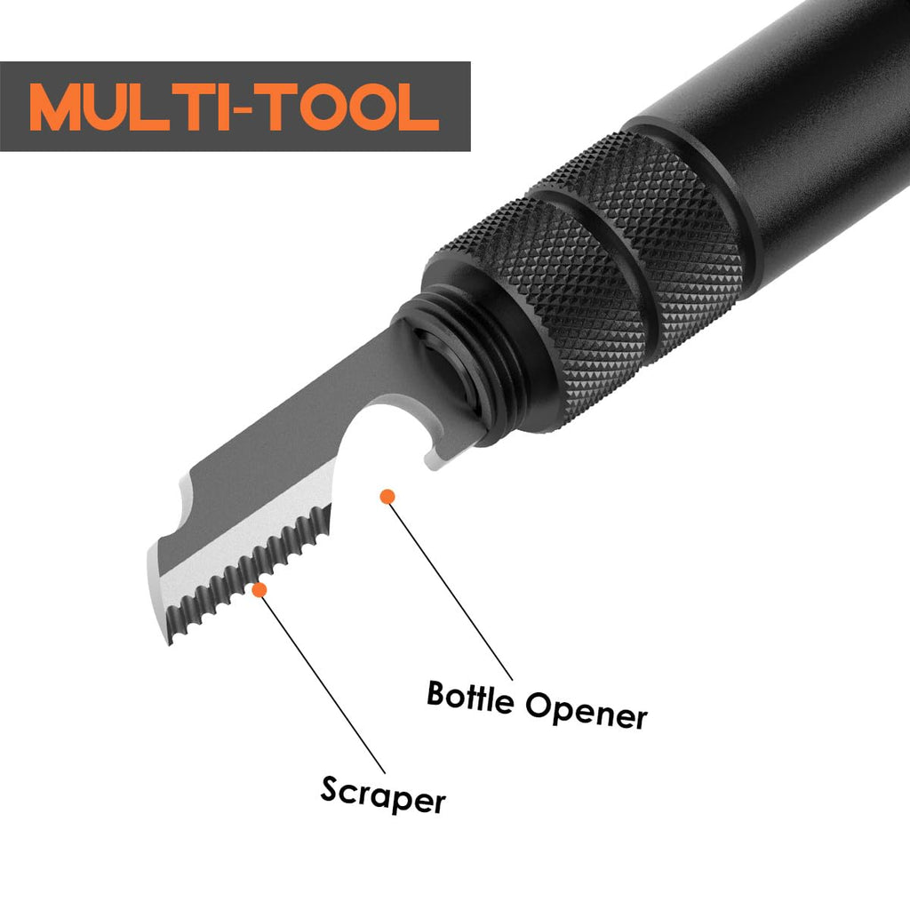 BIIB Geschenke für Männer, Multitool Pen mit LED für Feuerwehr Geschenk