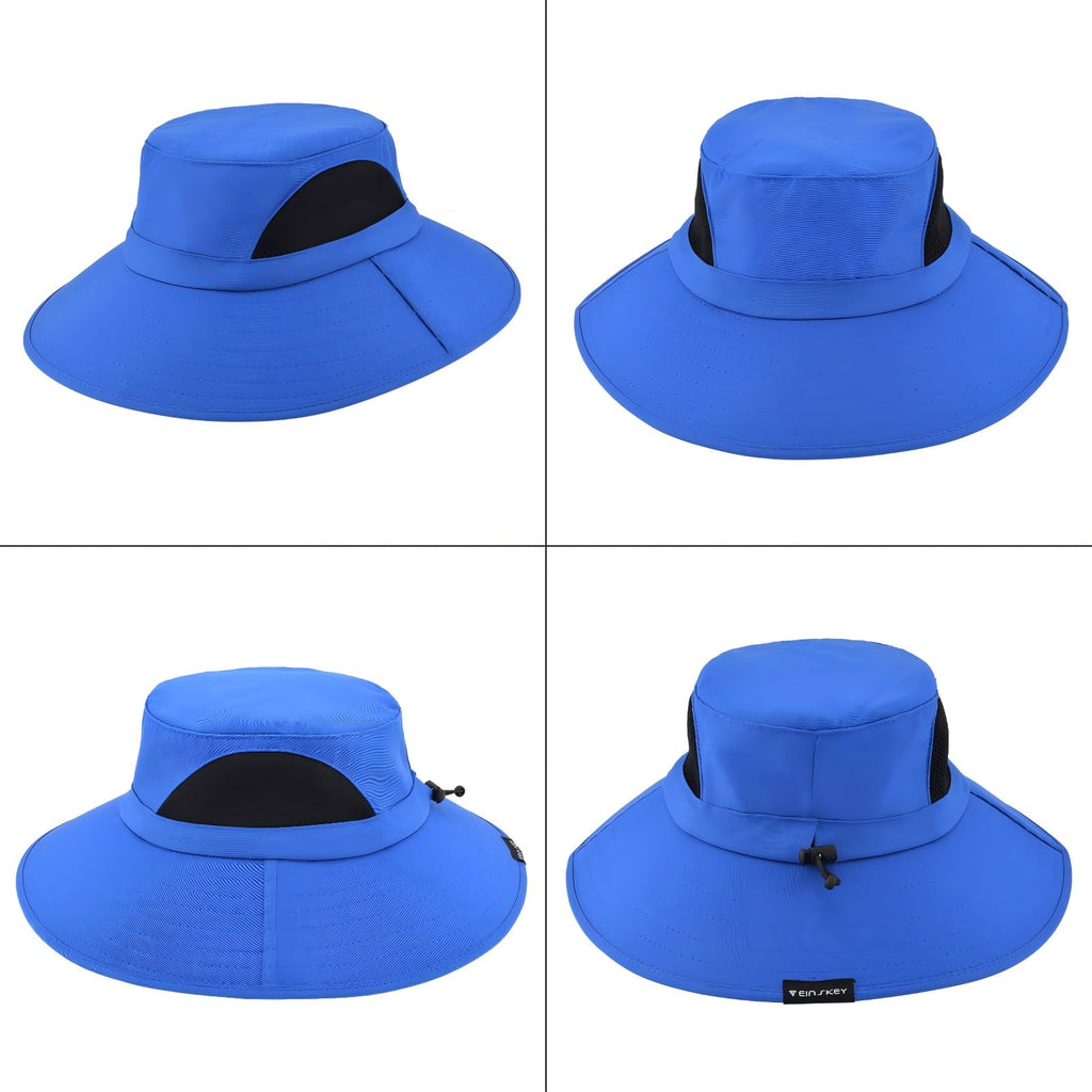 EINSKEY Breitkrempe Sonnenhut, wasserdichter Buschhut für Damen und Herren
