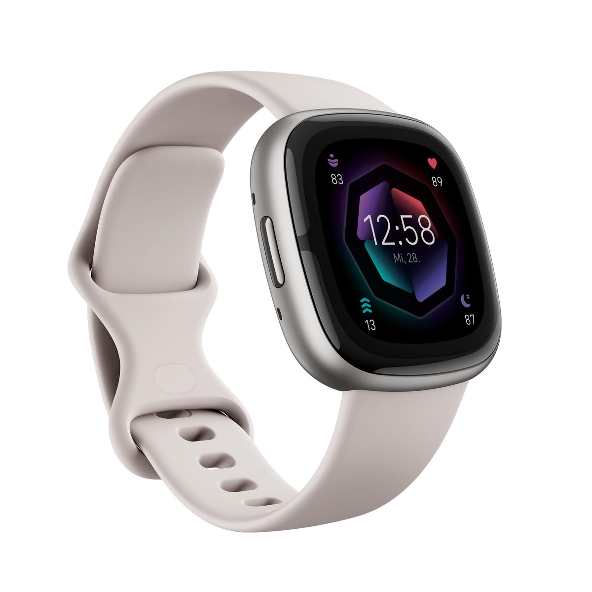 Google Fitbit Sense 2 – Smartwatch Damen / Herren – Fitnessuhr mit integriertem GPS und Telefonfunktion – Fitness-Tracking mit Stressmanagement, EKG und Schlafanalyse – kompatibel mit Android/iOS