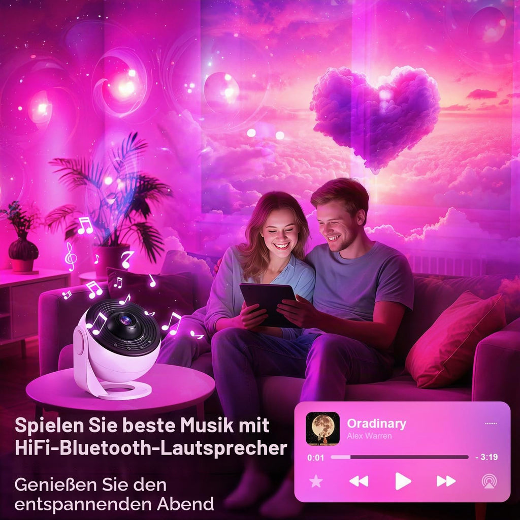 One Fire Sternenhimmel Projektor Weihnachtsdeko Geschenke Nachttischlampe