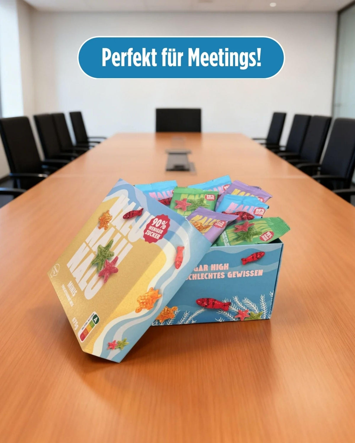NALU Probierset Gummibärchen ohne Zuckerzusatz, 4 Sorten, 12 x 50 g