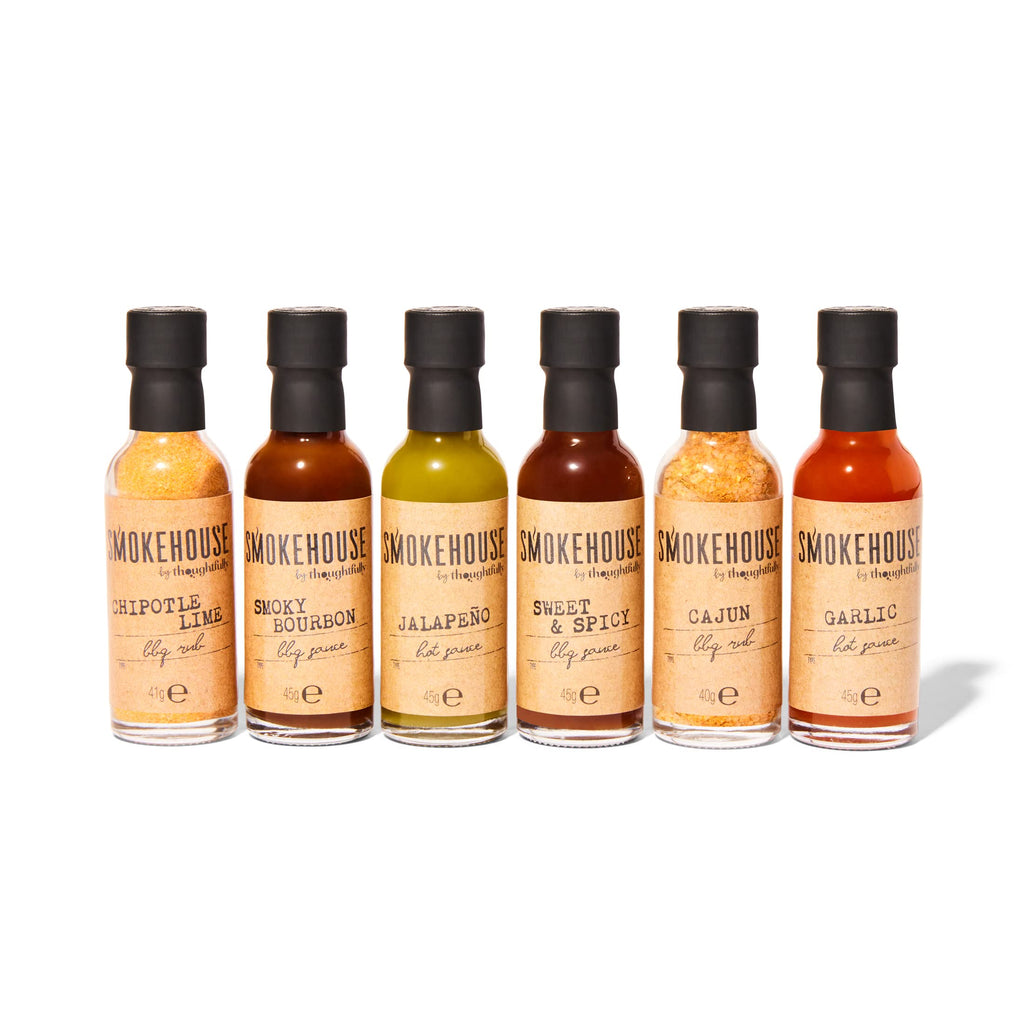 Thoughtfully - Scharfe Saucen Geschenkset - Street Food Truck Airstream Probierset Mit 4 Pikanten Chili-Saucen - Geschenk für Männer und Frauen