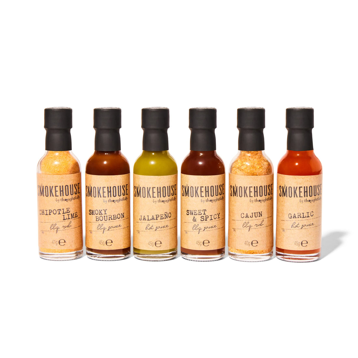 Thoughtfully - Scharfe Saucen Geschenkset - Street Food Truck Airstream Probierset Mit 4 Pikanten Chili-Saucen - Geschenk für Männer und Frauen