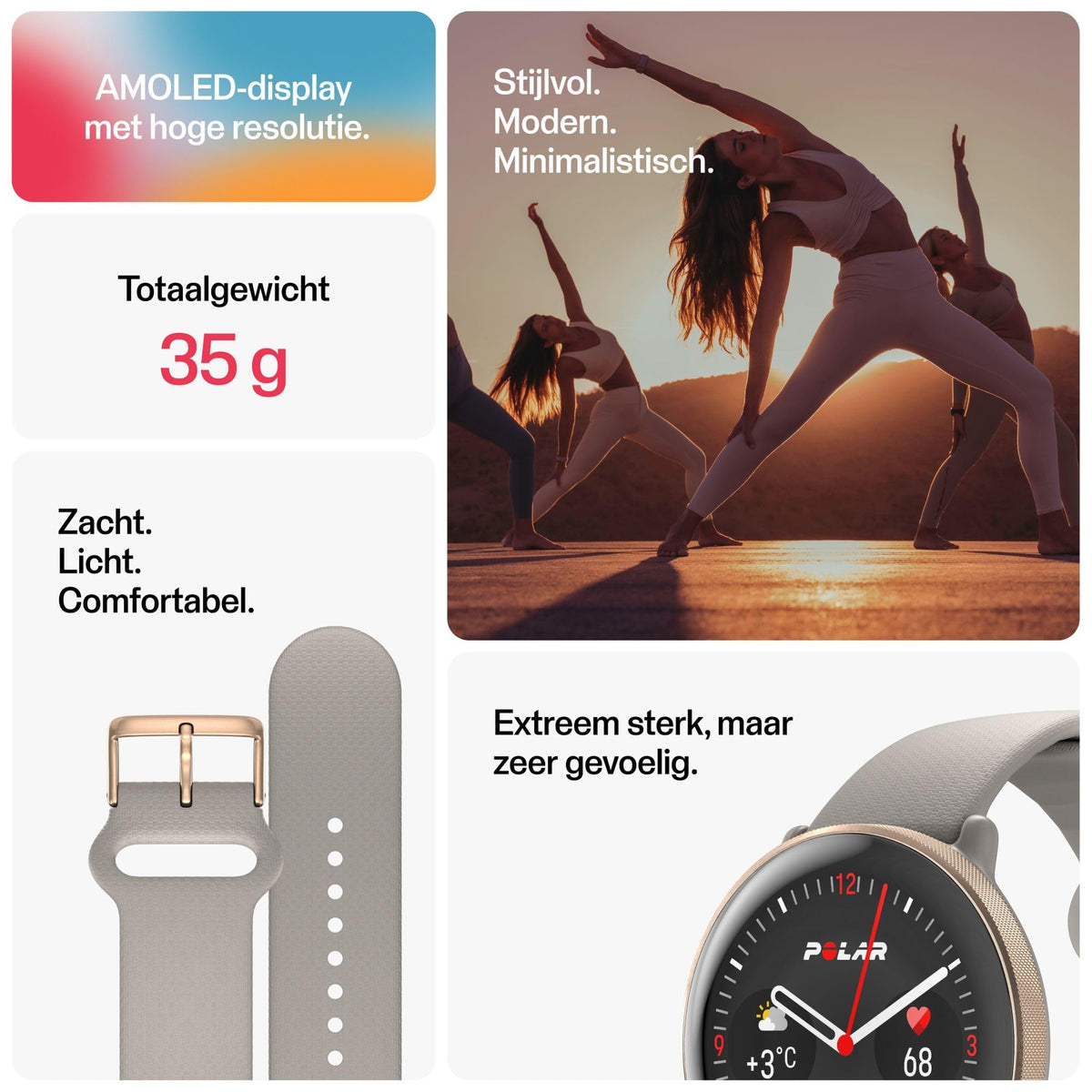 Polar Ignite 3 AMOLED GPS Fitness Smartwatch