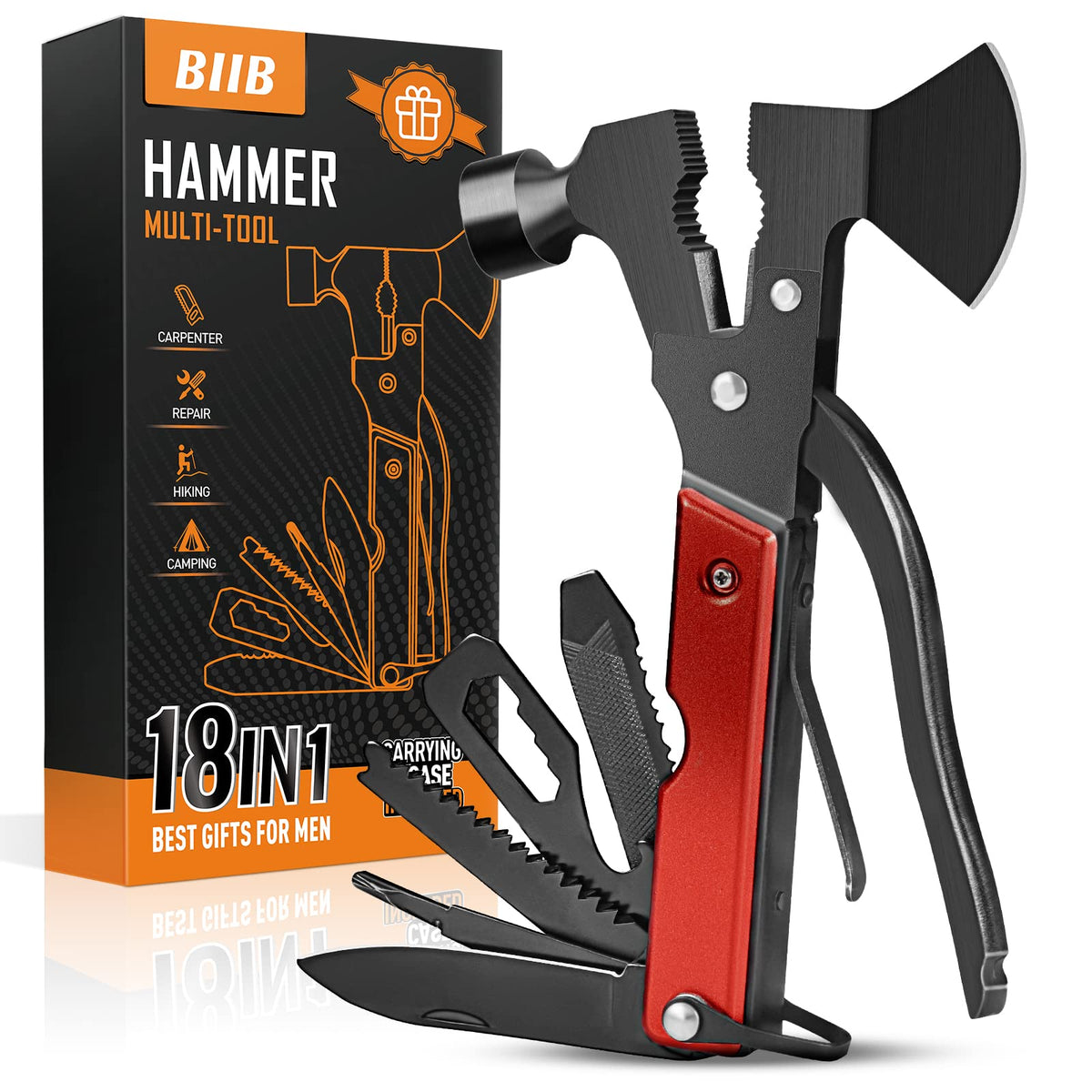 BIIB Geschenke für Männer, 12 in 1 Multitool Weihnachtsgeschenke für Männer