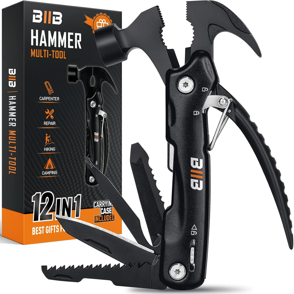 BIIB Geschenke für Männer, 12 in 1 Multitool Weihnachtsgeschenke für Männer