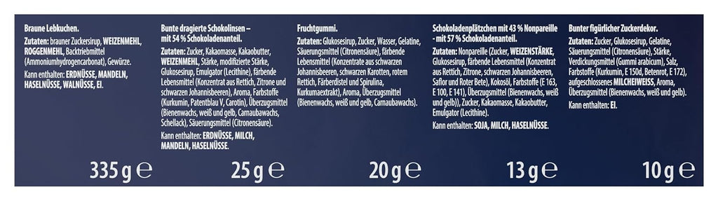Dr. Oetker Knusper-Häuschen, Lebkuchenhaus und Dekorierset zum Basteln und Verzieren für die Weihnachtszeit- 1 x 403 g