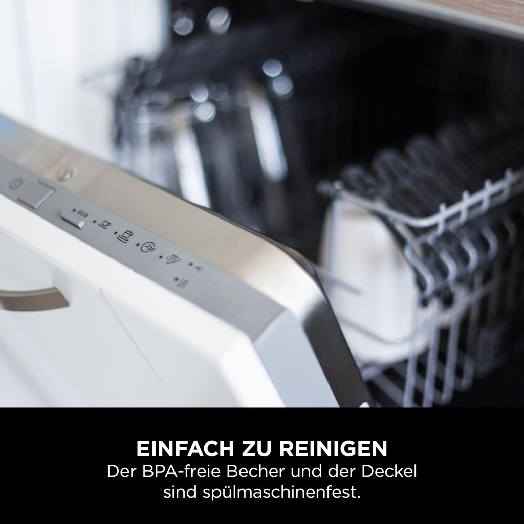 Ninja Blast Tragbarer Mixer / Blender / Smoothie Maker, 530ml Becher, Auslaufsicherer Deckel, Leistungsstarker Mini Standmixer, Kabellos & Wiederaufladbar, Zerkleinert Eis & Obst, Blau, BC151EUNV