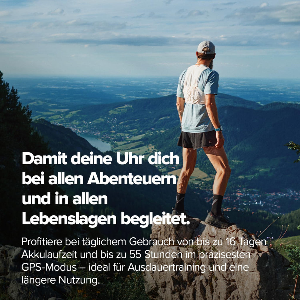 SUUNTO Race 2 GPS-Sportuhr, 1,5-Zoll-AMOLED-Display, 115+ Sportmodi