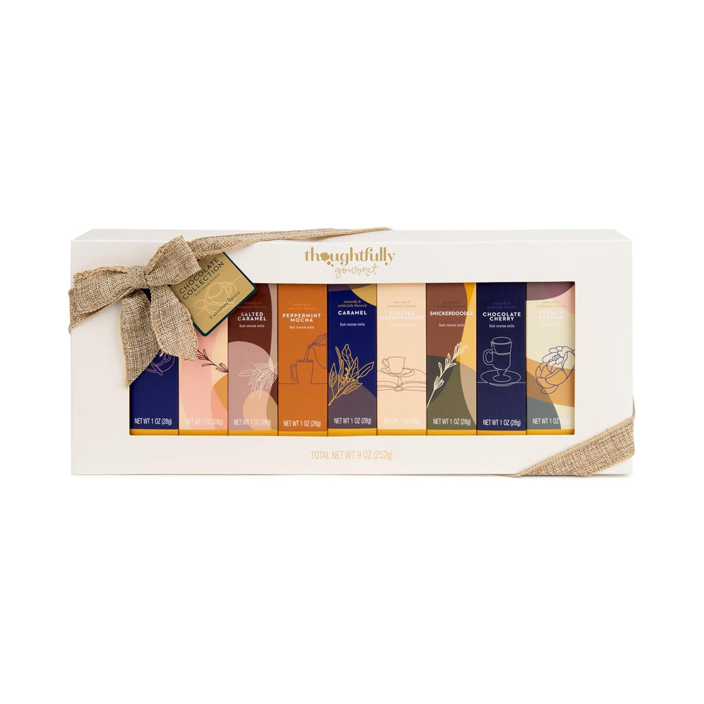 Thoughtfully Gourmet Kakao Geschenkset - 9 Sorten heiße Schokolade