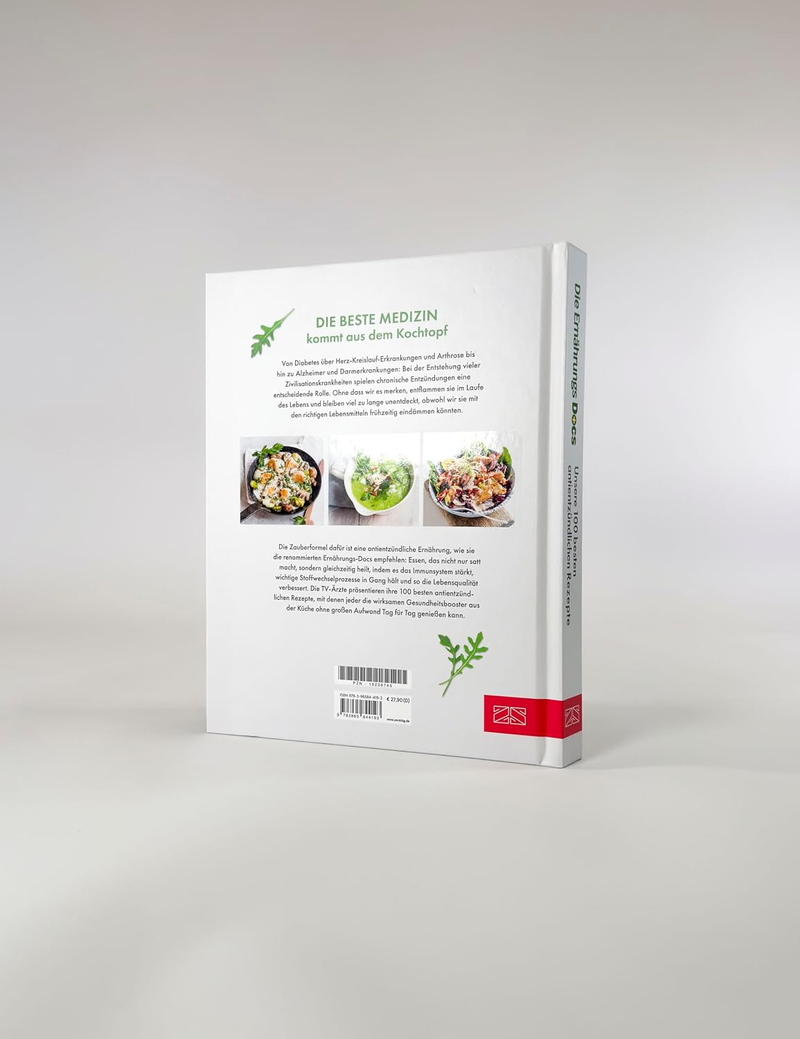 Die Ernährungs-Docs – Unsere 100 besten antientzündlichen Rezepte: Mehr Wohlbefinden, weniger Schmerzen, länger jung bleiben | SPIEGEL Bestseller Platz 1 |