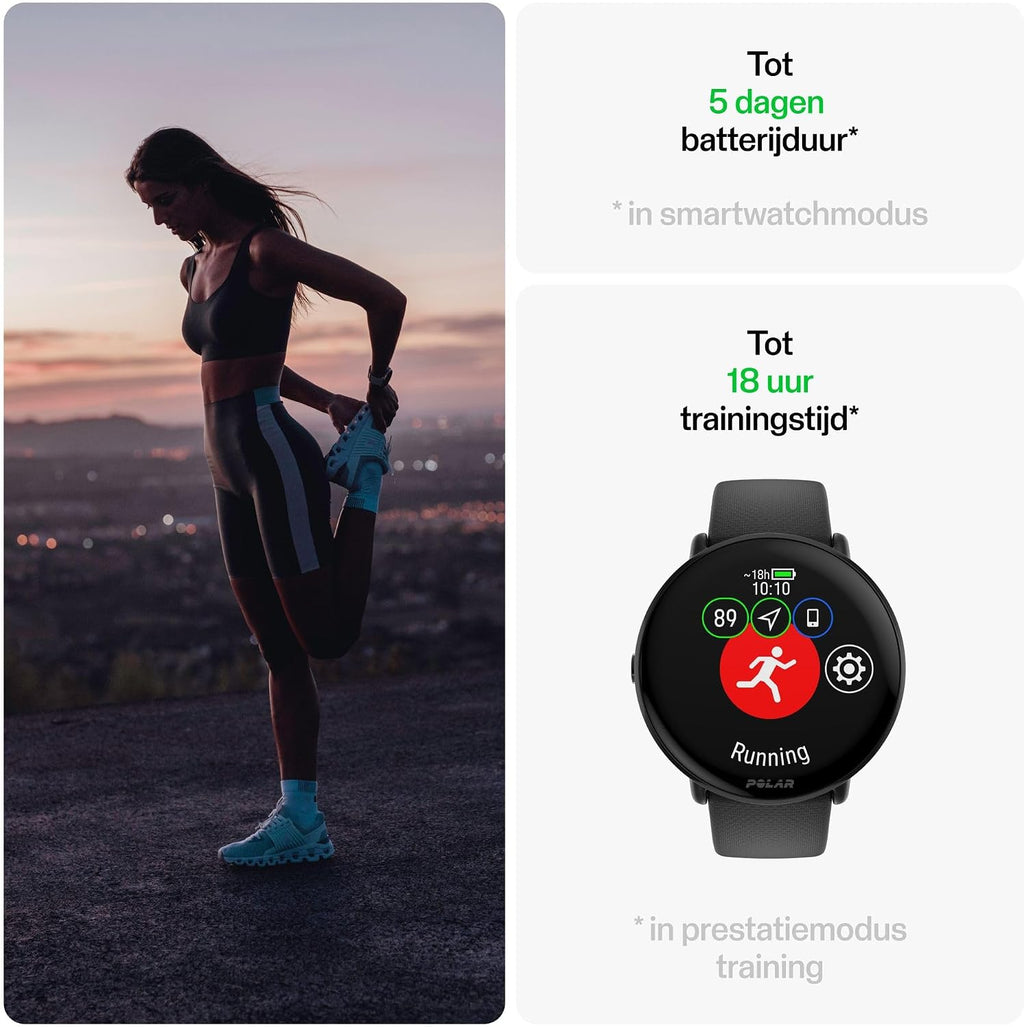 Polar Ignite 3 AMOLED GPS Fitness Smartwatch