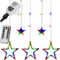VOLTRONIC LED-Lichtvorhang, für den Innen- und Außenbereich, IP44, Modell und Farbe nach Wahl, Fernsteuerung
