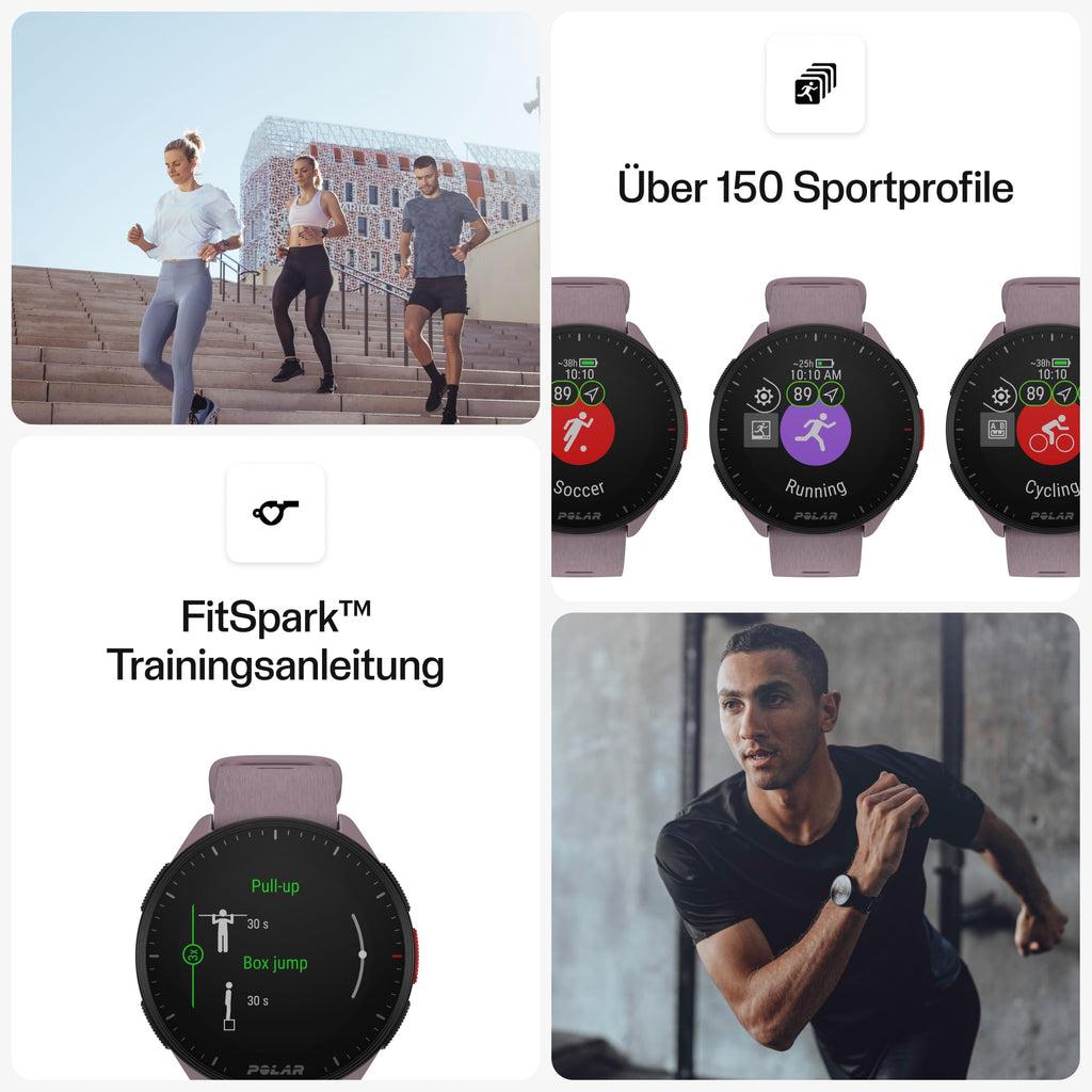 Polar Pacer GPS Hardloophorloge met Polshartslag
