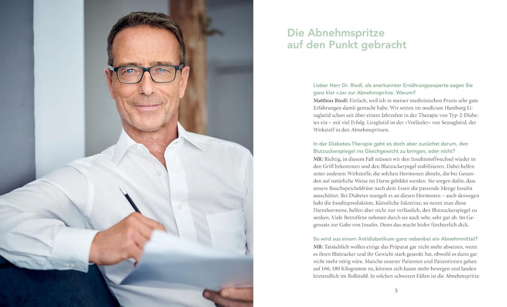 Nie wieder dick nach der Abnehmspritze: Dauerhaft schlank bleiben mit Rezepten und Tipps vom Ernährungs-Doc (Abnehmen mit Dr. Riedl)