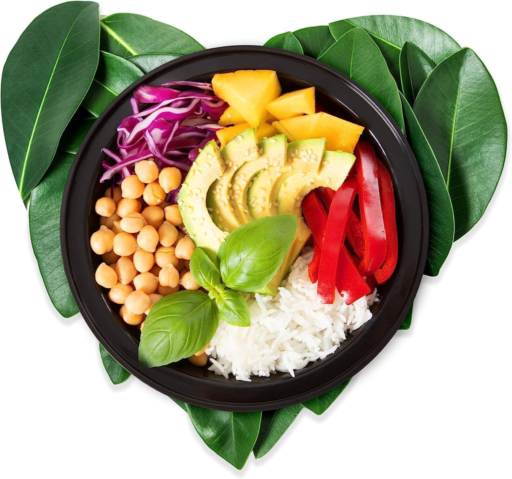 Igluu Meal Prep Boxen, rund (10er-Pack) 1 Fach – 828ml