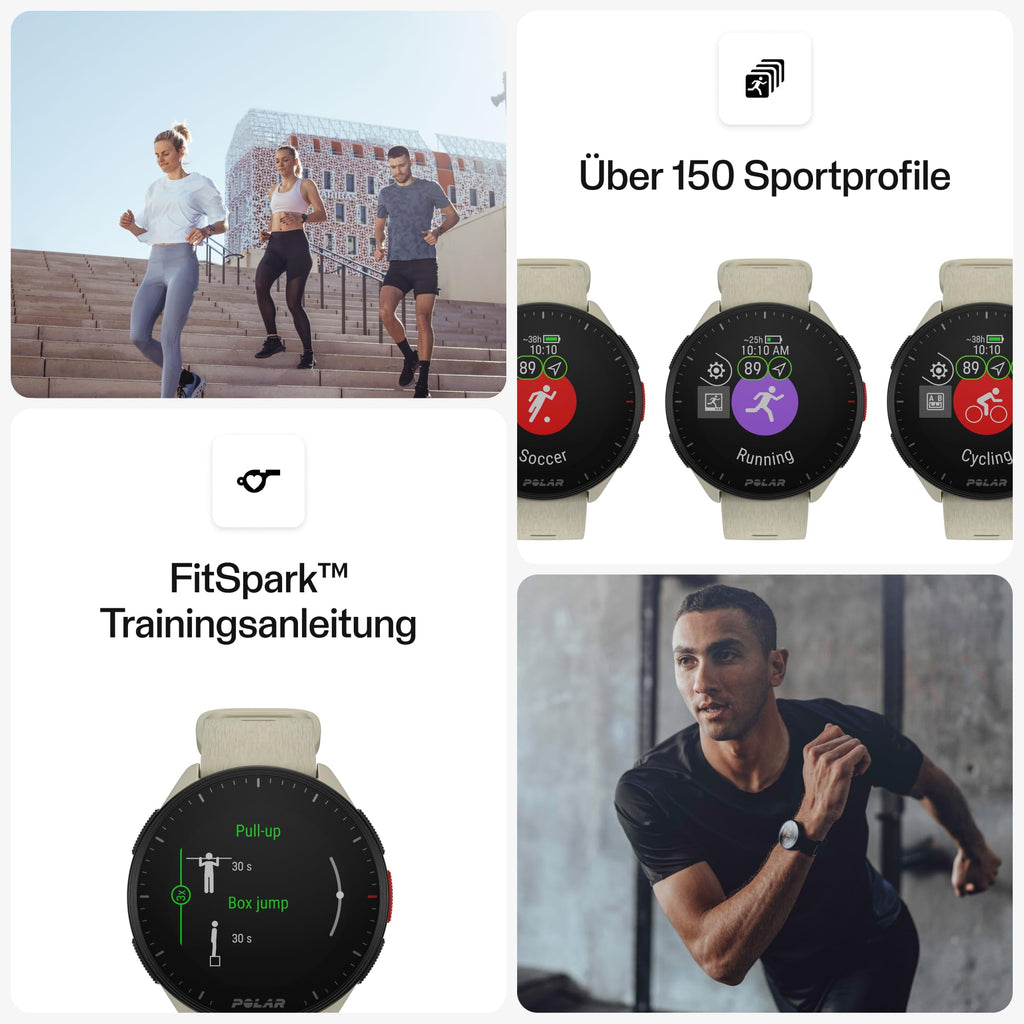 Polar Pacer GPS Hardloophorloge met Polshartslag