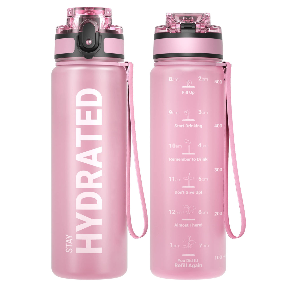 Sahara Sailor Trinkflasche, Tritan 1L/500ML/750ML Wasserflasche 1 Flasche