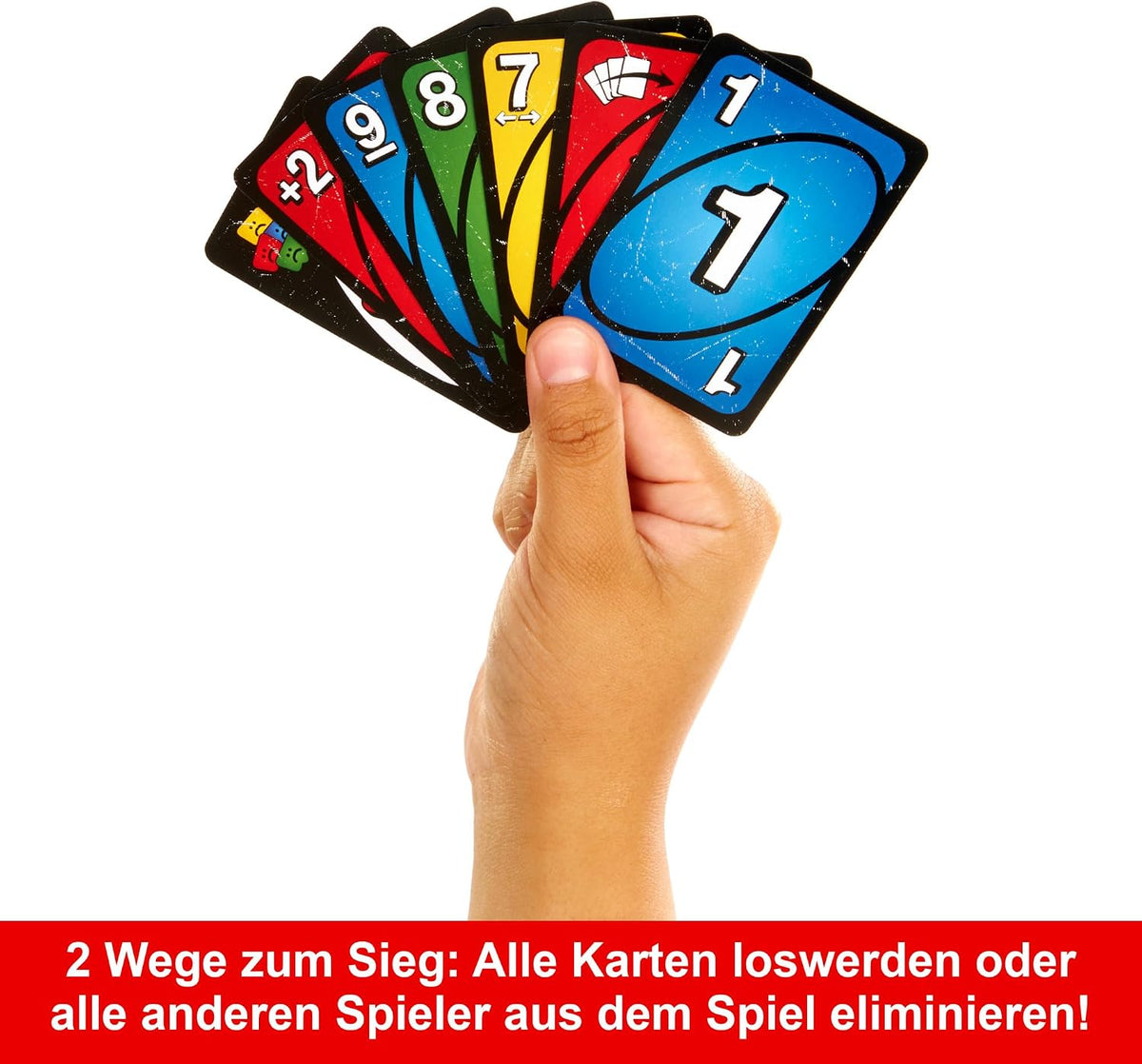 Mattel Games UNO Show ‘em No Mercy Kartenspiel in Aufbewahrungsdose, ab 7 Jahren