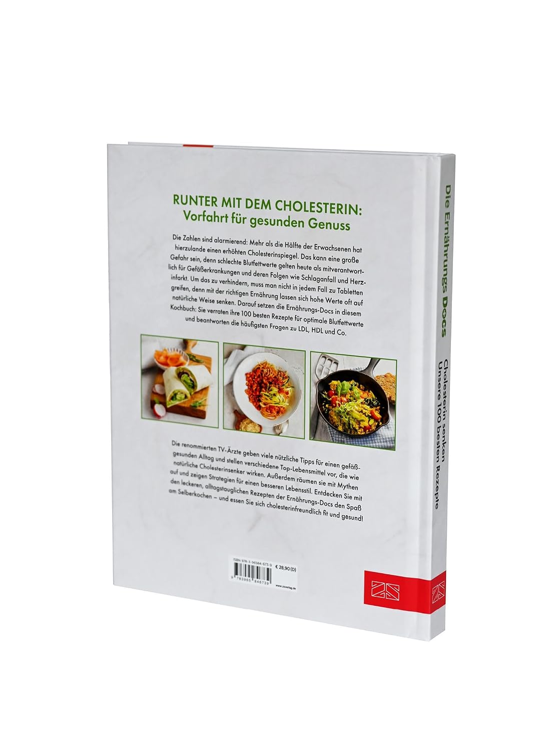 Die Ernährungs-Docs – Cholesterin senken – Unsere 100 besten Rezepte: Cholesterin senken mit der richtigen Ernährung: 100 Rezepte für bessere ... vom Ärzteteam der NDR-Ernährungs-Docs